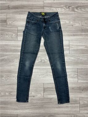 RSQ Women's Skinny Jeans in Faded Dark Blue